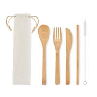 SET POSATE IN BAMBOO RIUTILIZZABILI